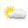 Weather state: half bewolkt